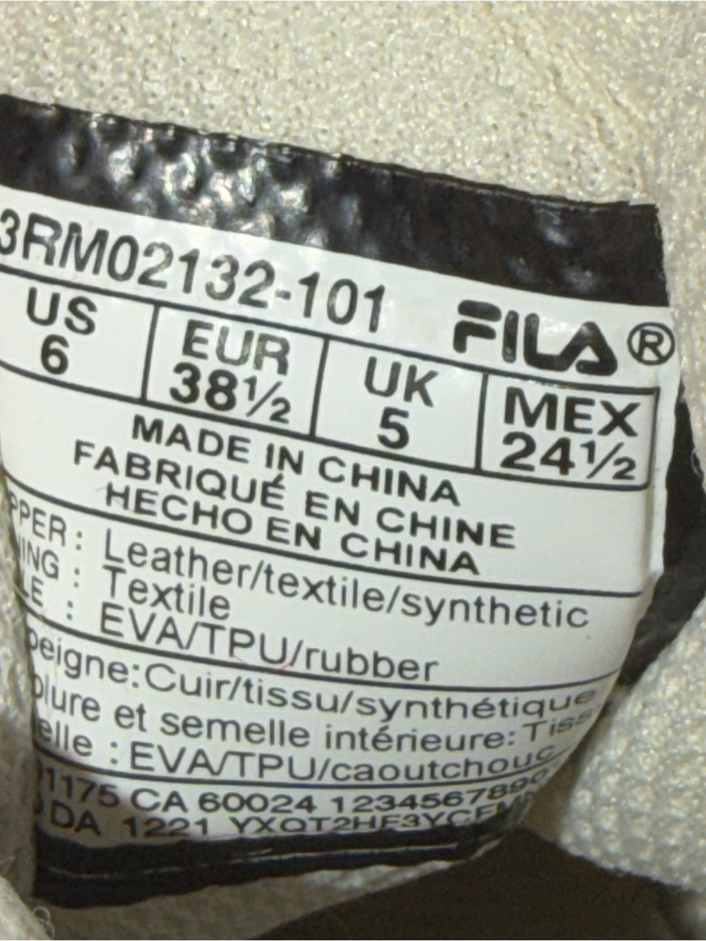 FILA INTERATION LIGHT WHITE - Picture 6 of 6
